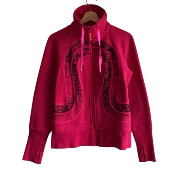 lululemon athletica Jackets & Blazers - Vintage Lululemon Raspberry Pink Jacket, size 8